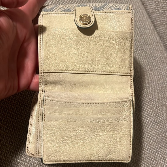 Celine Authentic blue and white compact wallet - Picture 11 of 17